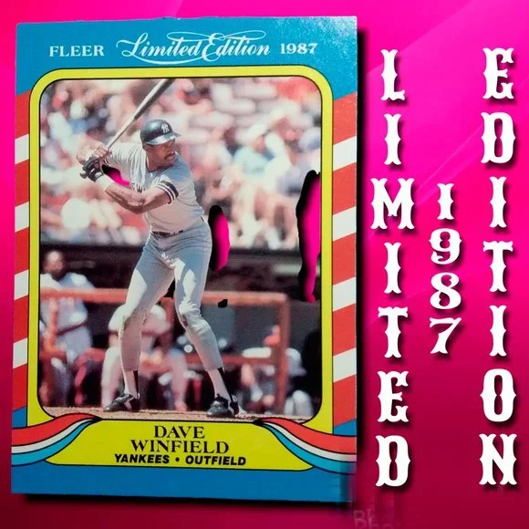 Other | Baseball Card Dave Winfield Fleer Limited Edition 1987 | Poshmark Other | Baseball Card Dave Winfield Fleer Limited Edition 1987 | Poshmark